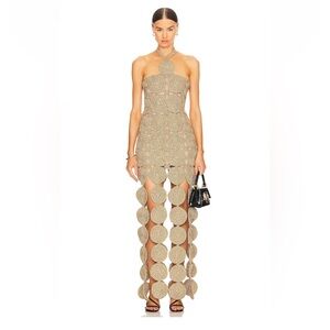 Simon Miller Beep Beep Dress in Gold